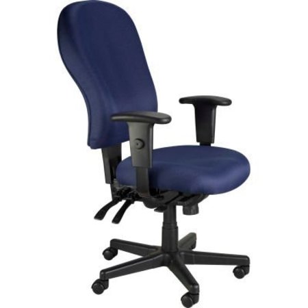 RAYNOR MARKETING Eurotech 4X4 Manager Chair - Navy Fabric FM4080-NVY